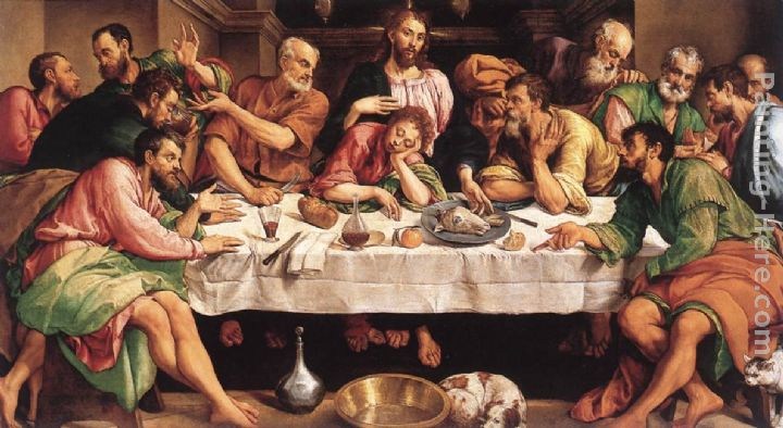 Jacopo Bassano The Last Supper